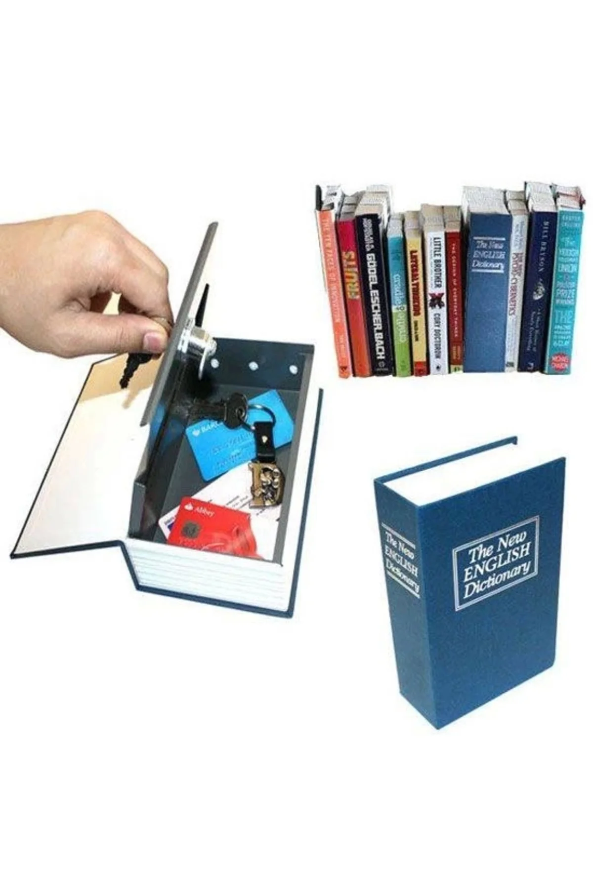 Kitap Görünümlü Gizli Kasa - Görsel 2