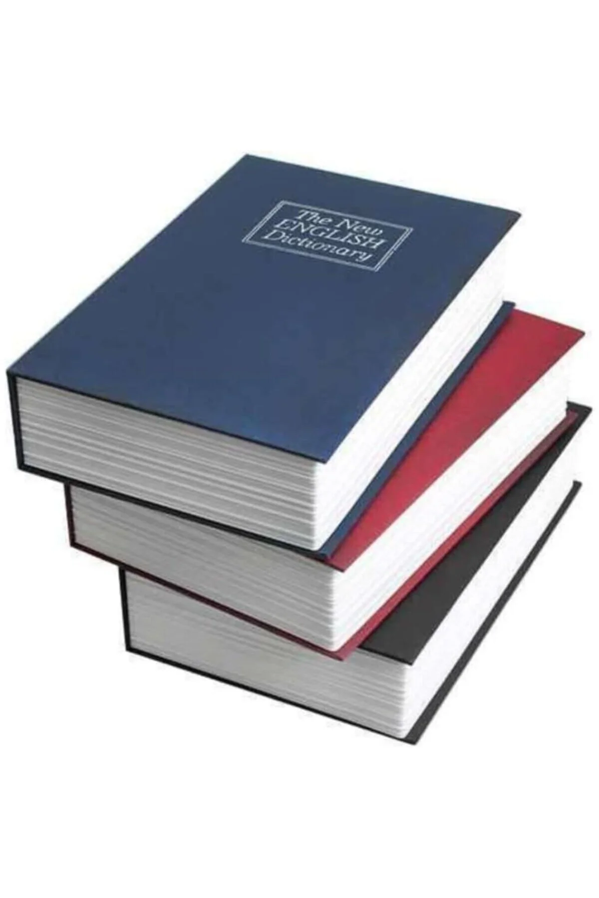 Kitap Görünümlü Gizli Kasa - Lacivert