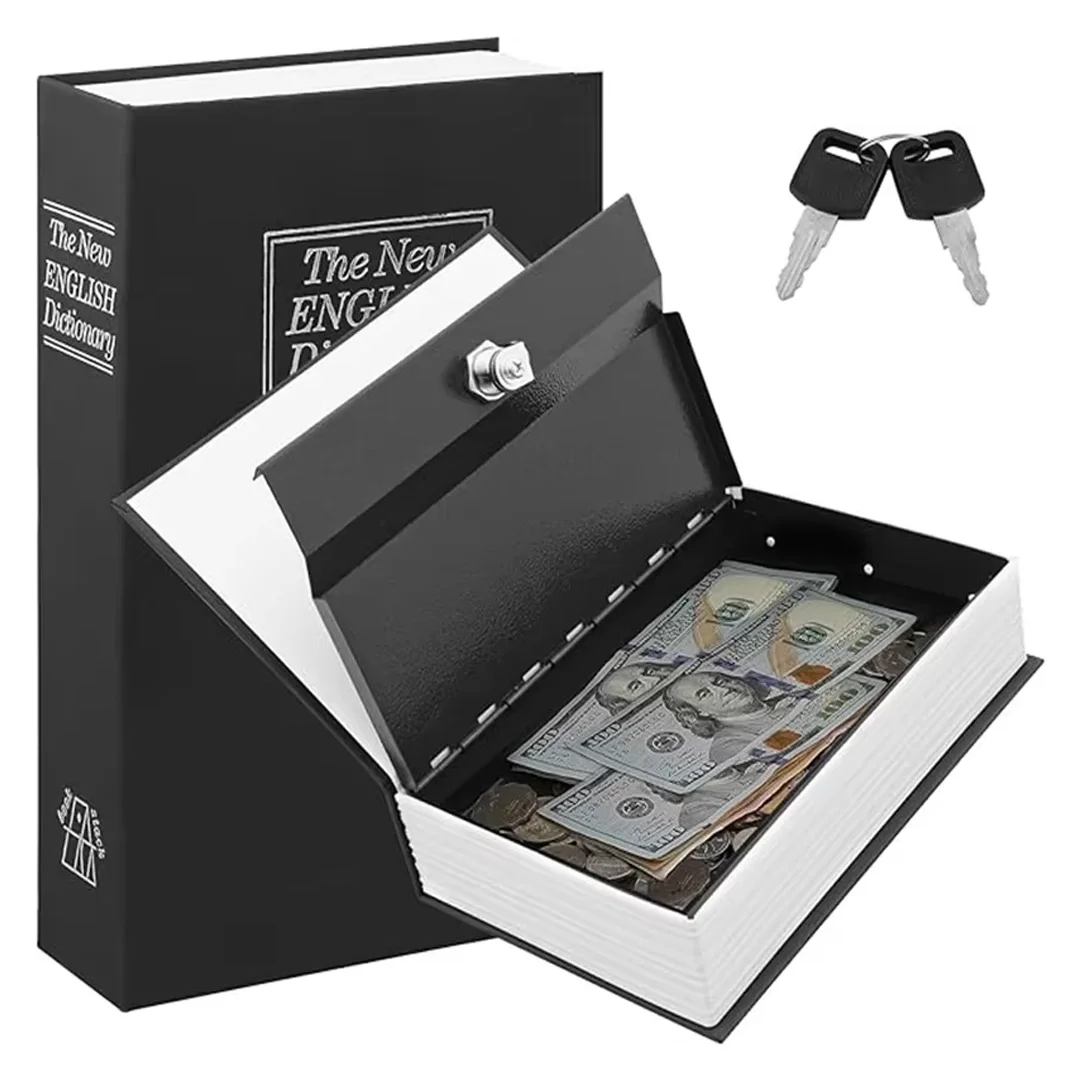 Kitap Görünümlü Metal Kasa Kumbara Tipi (4741)