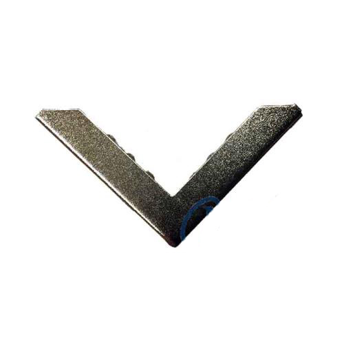 Kitap, Kapak, Menü, Albüm Köşesi, Büyük - 23x40mm, Nikel, 500 Ade