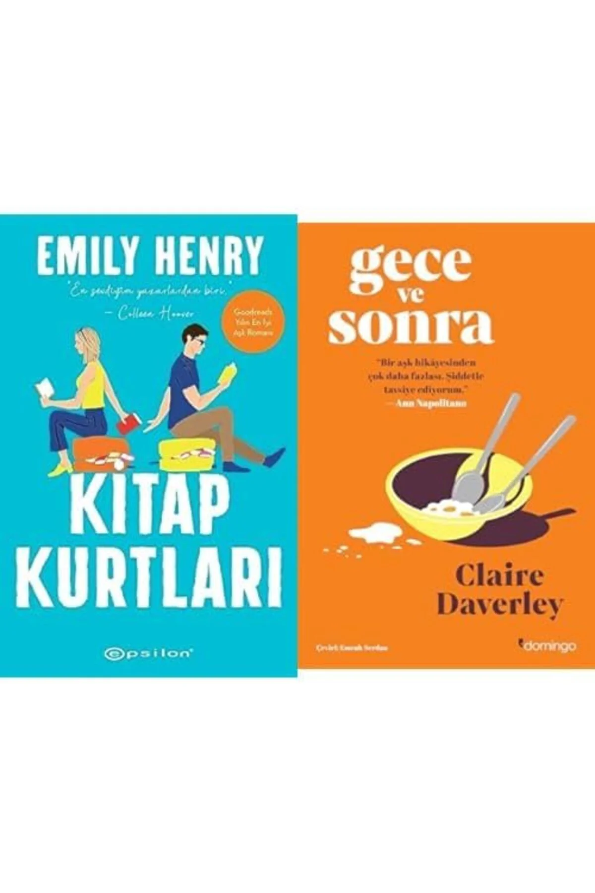 kitap kurtlari + gece ve sonra=(2 kitap)