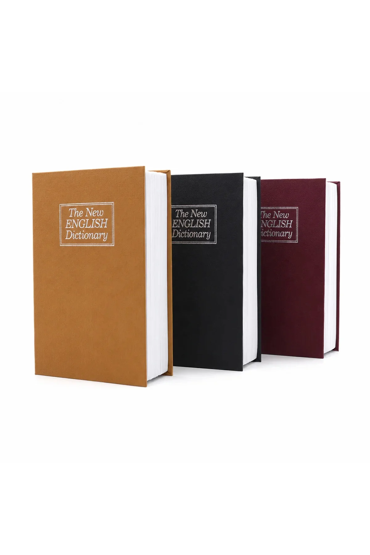 Kitap Modeli Kilitli Kasa Kumbara Büyük 180x115x55 mm