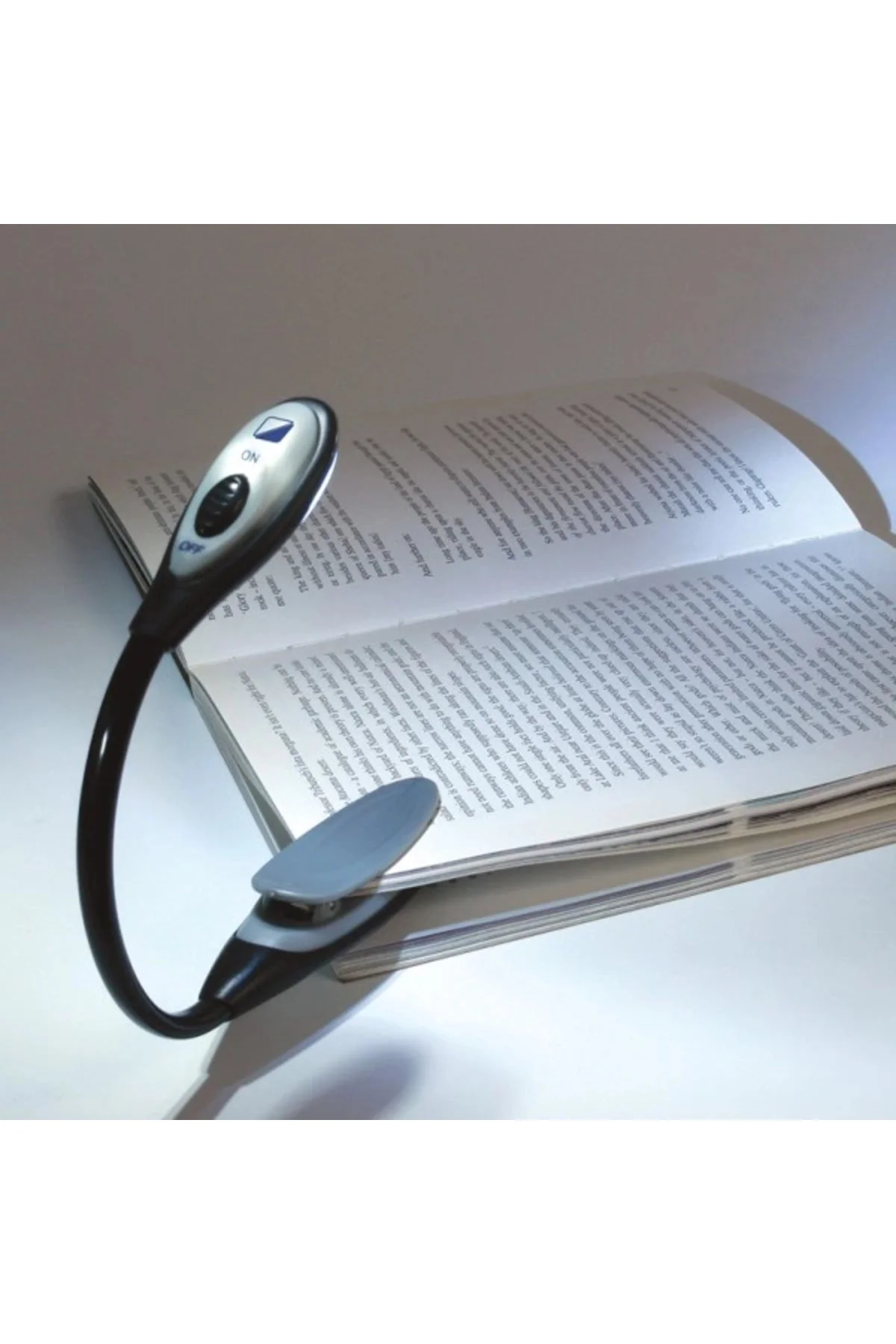Kitap Okuma Işığı Led Booklight Kıskaçlı Pilli Model Led Işık - Görsel 3