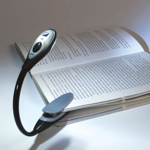 Kitap Okuma Işığı Led Booklight Kıskaçlı Pilli Model Led Işık Kitap Okuma Işığı Led Booklight Kıskaçlı Pilli Model Led Işık