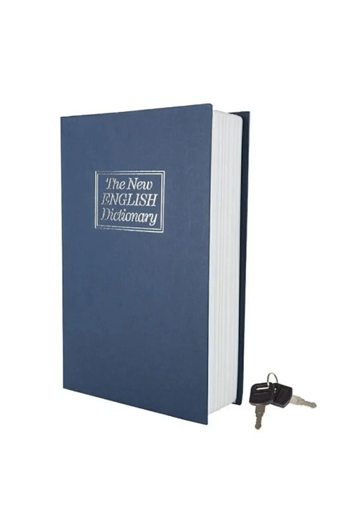 Kitap şeklinde gizli kasa kumbara İngilizce sözlük görünümlü dekoratif ürün - Hobi &amp; Eğlence