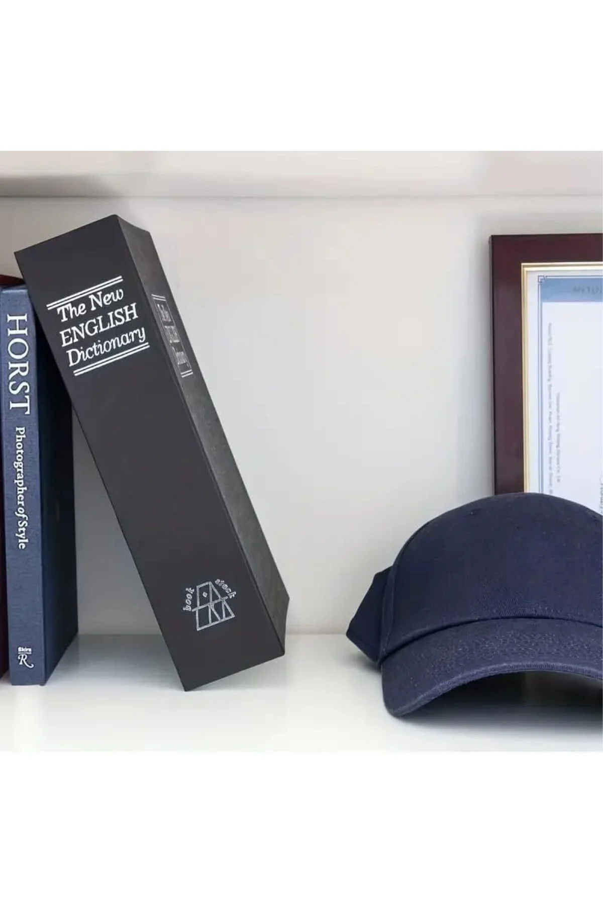 Kitap Sözlük Görünümlü 18cm Kasa Kitap Para Gizli Güvenli Kilitli