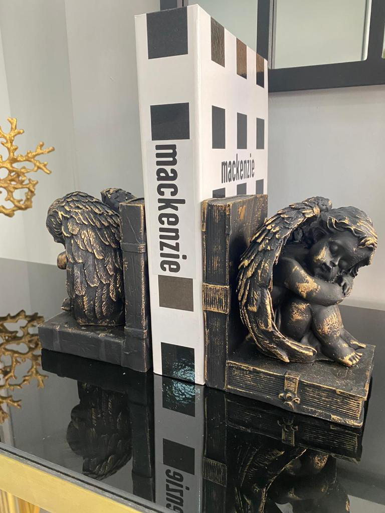 Mirsa Global Kitap Tutucu Melek Biblo Tasarımlı