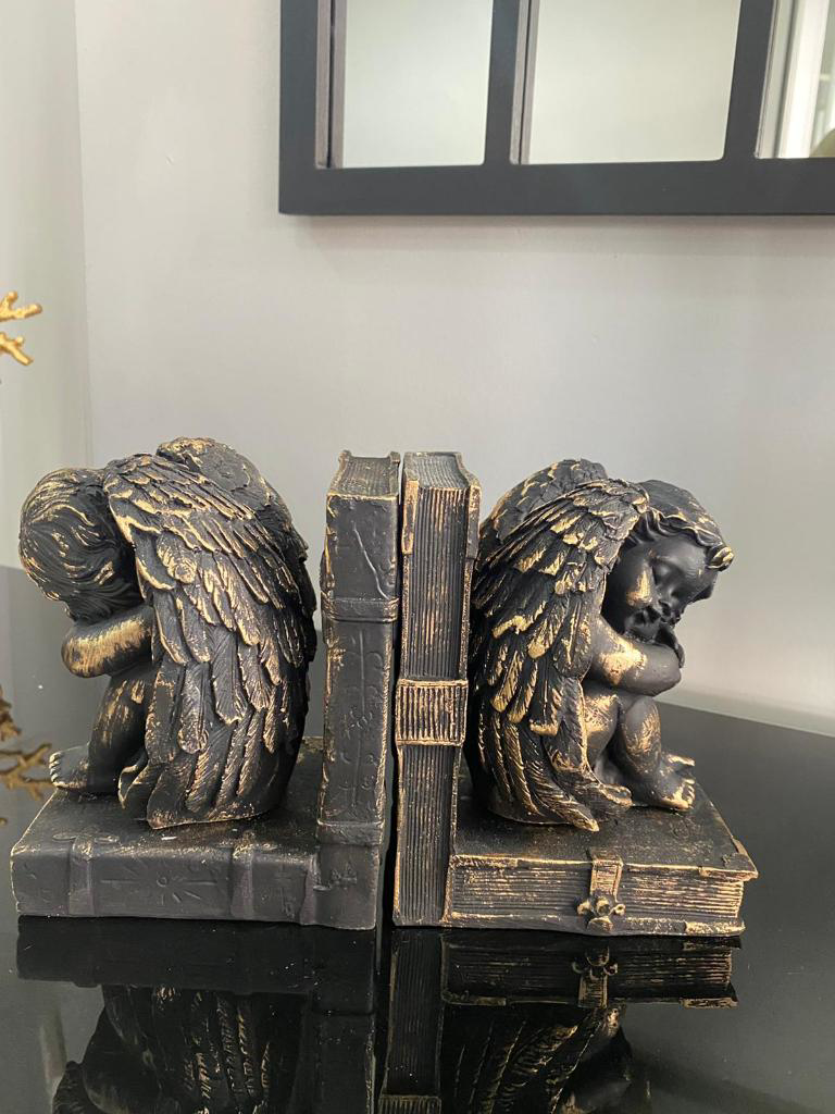 Mirsa Global Kitap Tutucu Melek Biblo Tasarımlı