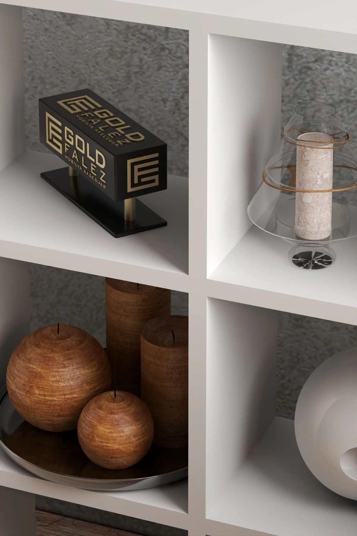 KİTAPLIK ÇOK AMAÇLI MUTFAK RAF DOLAP 9 BÖLMELİ BEYAZ