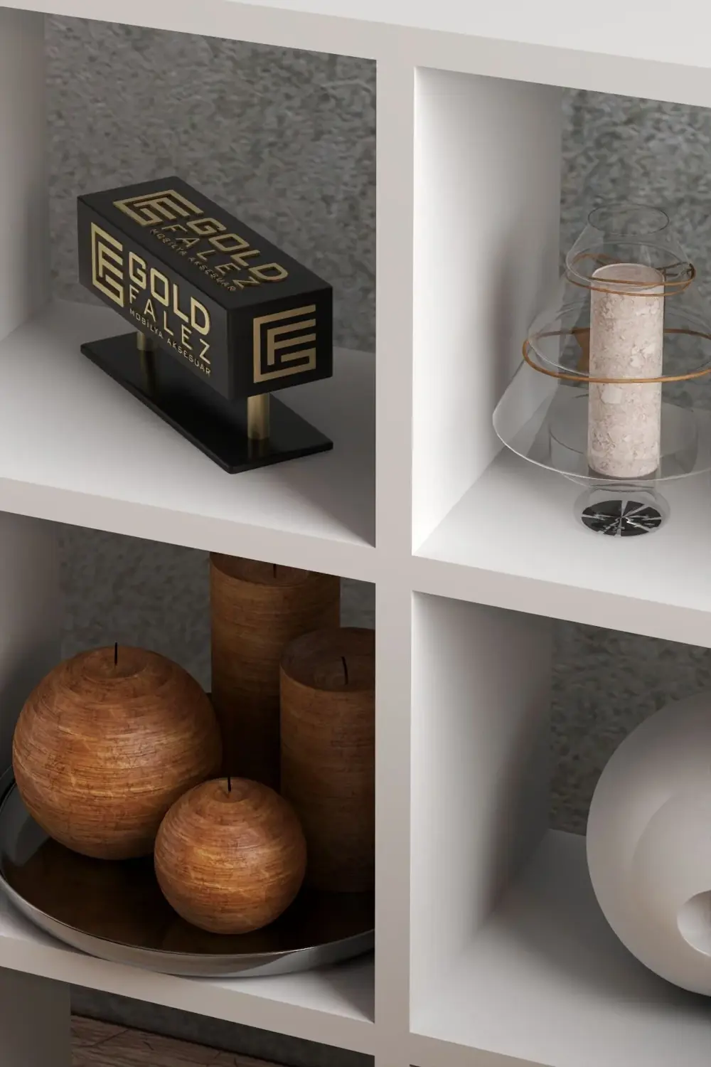 KİTAPLIK ÇOK AMAÇLI MUTFAK RAF DOLAP 9 BÖLMELİ BEYAZ