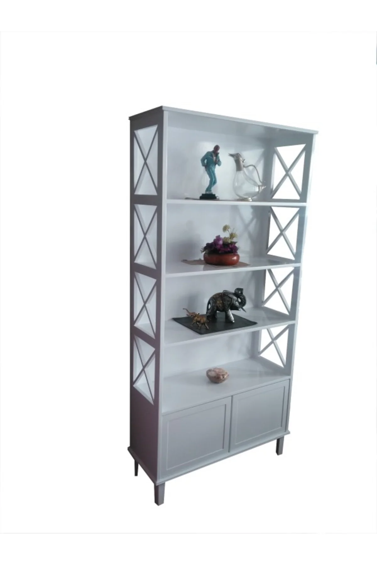 Kitaplık X 17614 ÇAPRAZ Yan Model Alt Kapak raf Kayın MDF Torna Parlak Beyz Lake Kitaplık X 17614 ÇAPRAZ Yan Model Alt Kapak raf Kayın MDF Torna Parlak Beyz Lake