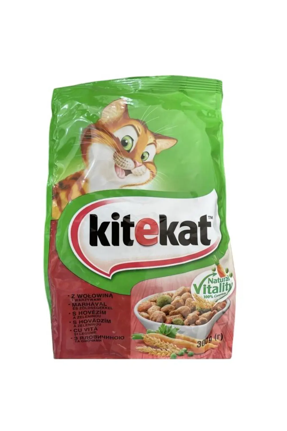 Kitekat Biftekli Ve Sebzeli Yetişkin Kedi Maması 300 Gr Kitekat Biftekli Ve Sebzeli Yetişkin Kedi Maması 300 Gr