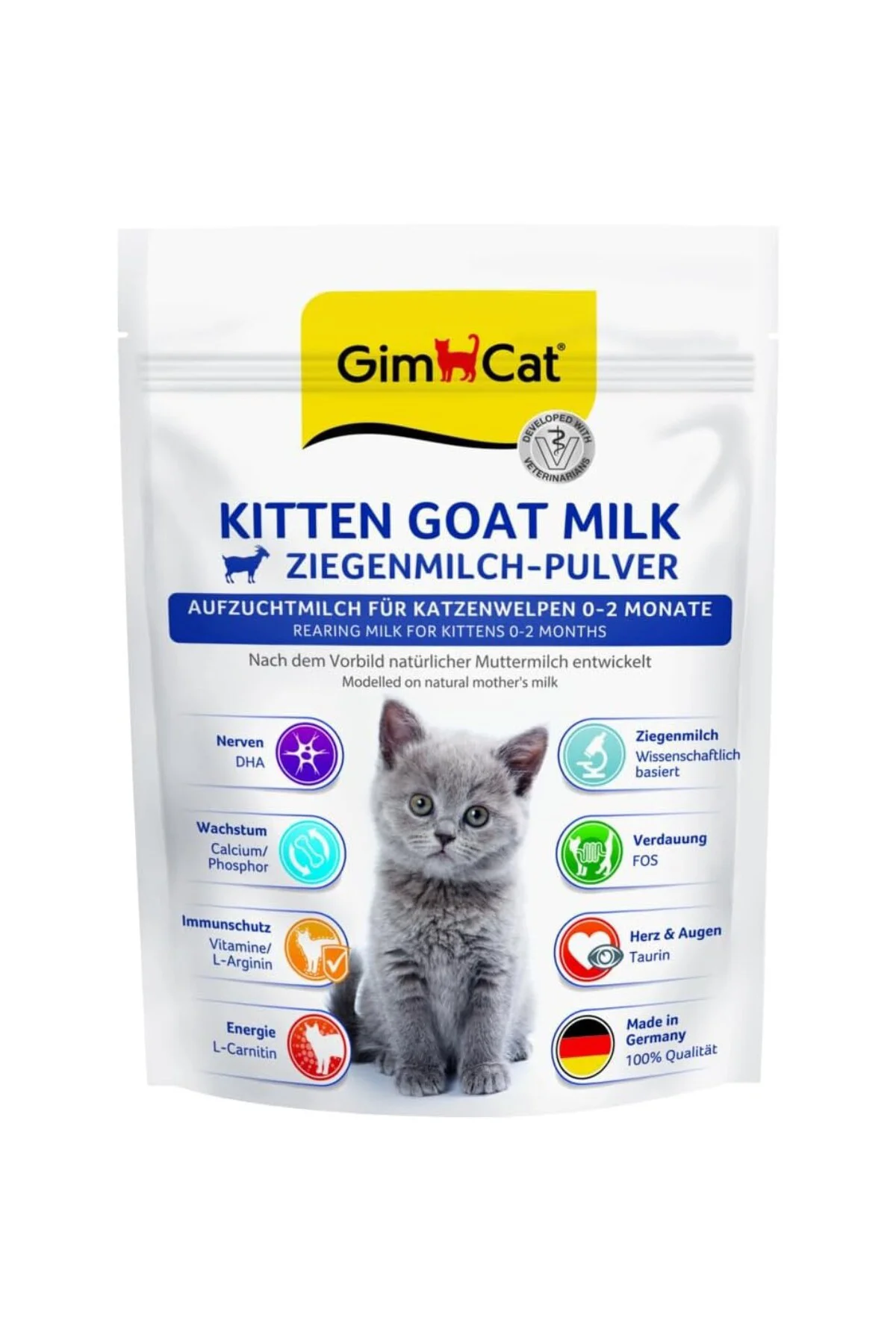 Kitten Goat Milk Keçi Süt Tozu 200 Gr