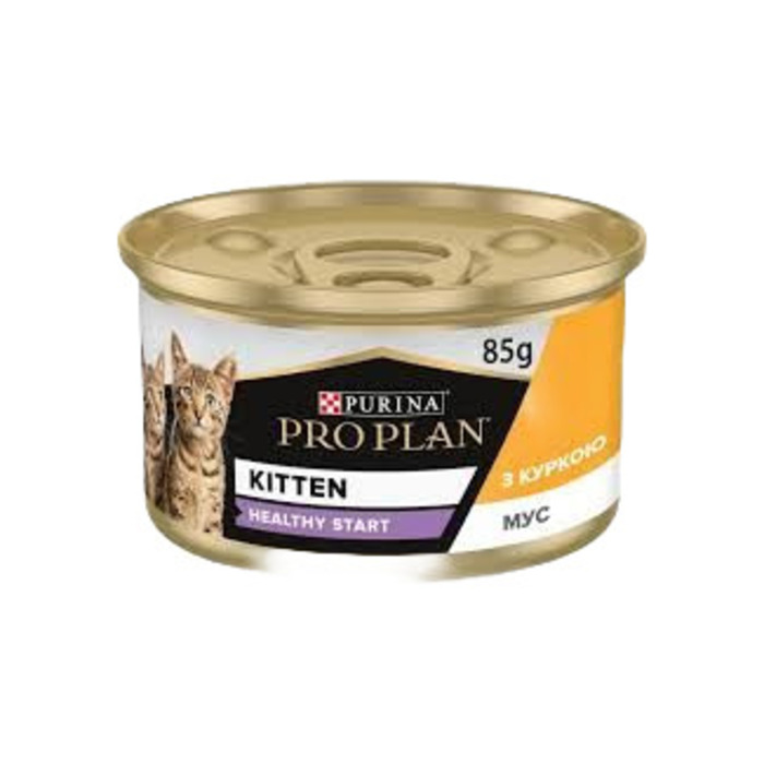 Purina Pro Plan Kitten Healthy Start Kiyilmiş Yavru Kedi Konservesi 85 Gr