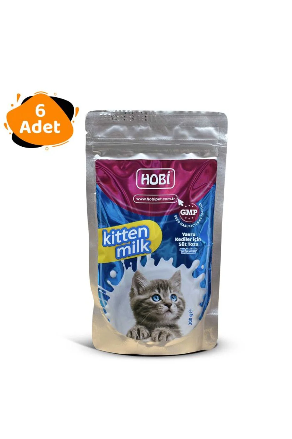 Kitten Milk Yavru Kediler İçin Süt Tozu 200 gr x 6 Adet - Ekonomik Paket Kitten Milk Yavru Kediler İçin Süt Tozu 200 gr x 6 Adet - Ekonomik Paket