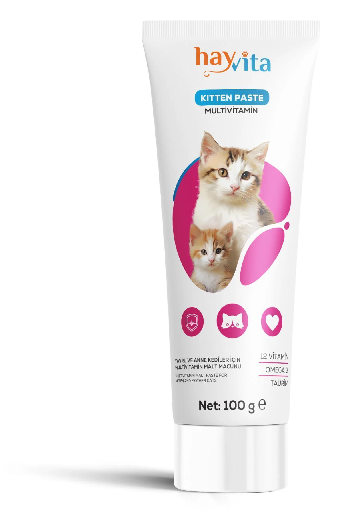 Kitten Paste Multivitamin - Anne Ve Yavru Kediler Için Macun, Ome