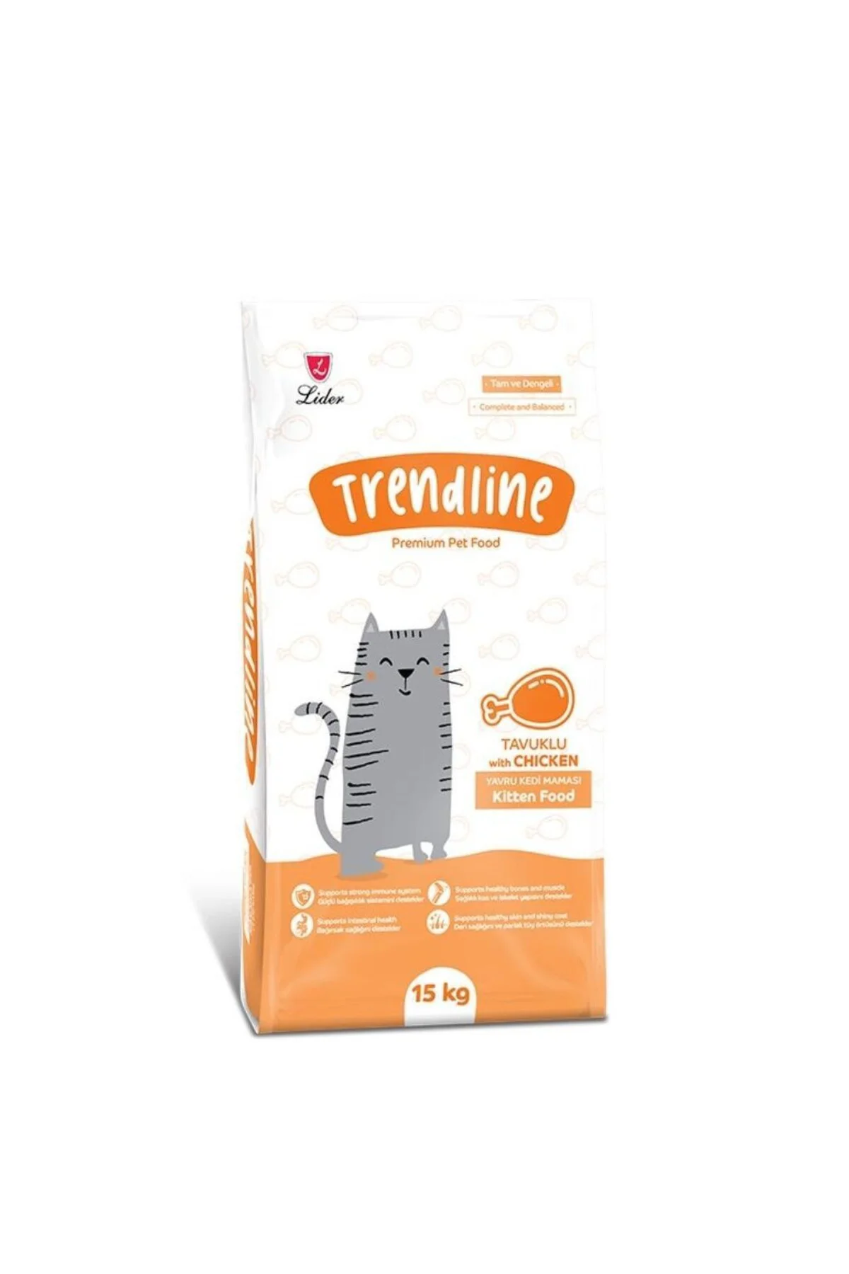 Kitten Tavuklu Yavru Kedi Maması 15 Kg