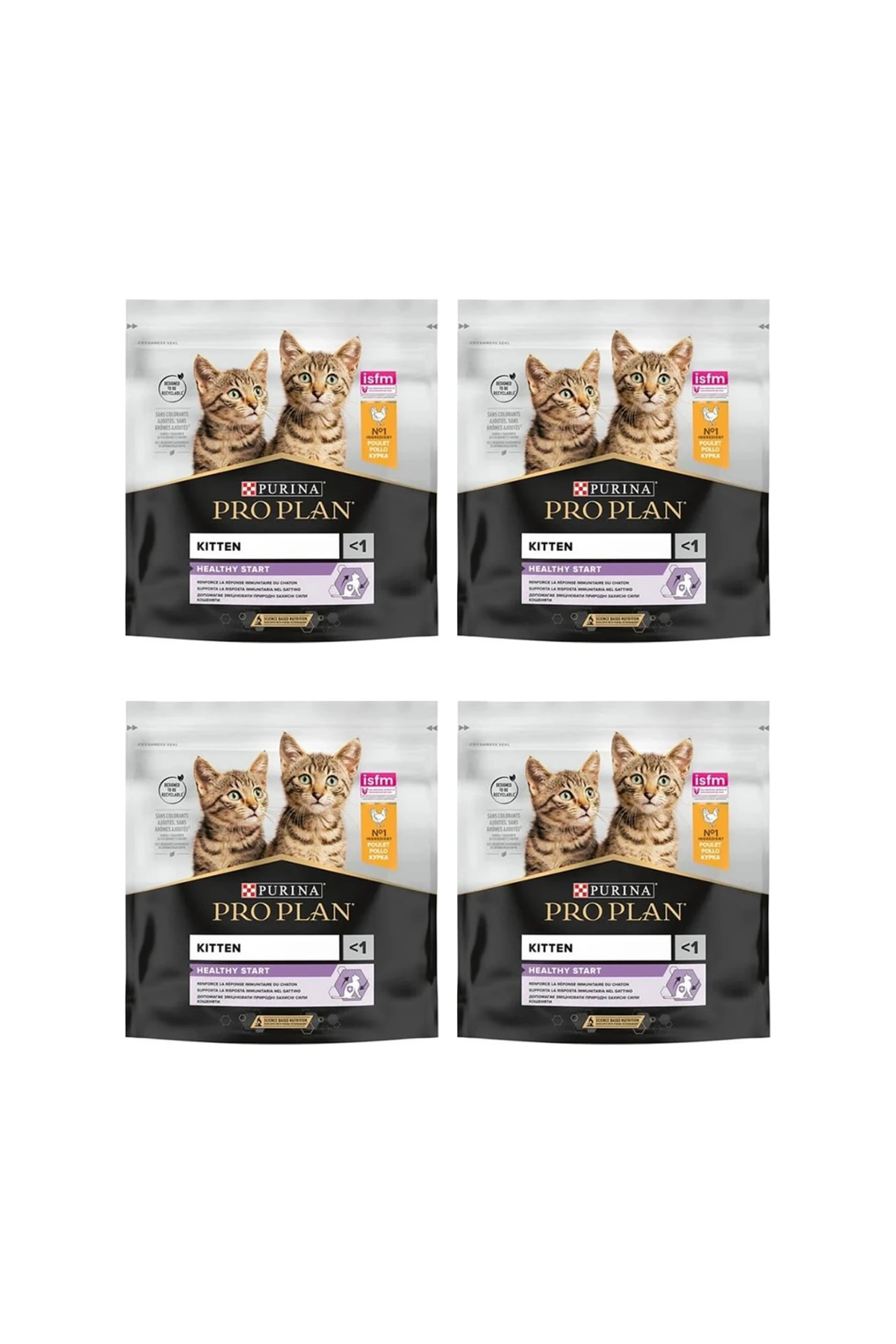 Kitten Yavru Kedi Kuru Maması 400 gr 4 Adet