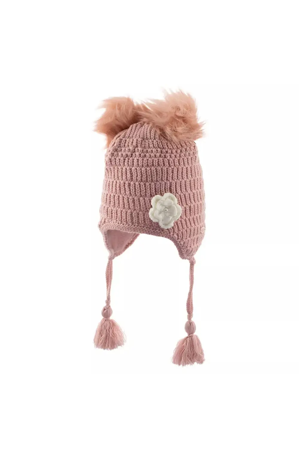 Kitti 4-8 Yaş İçi Yünlü Bere