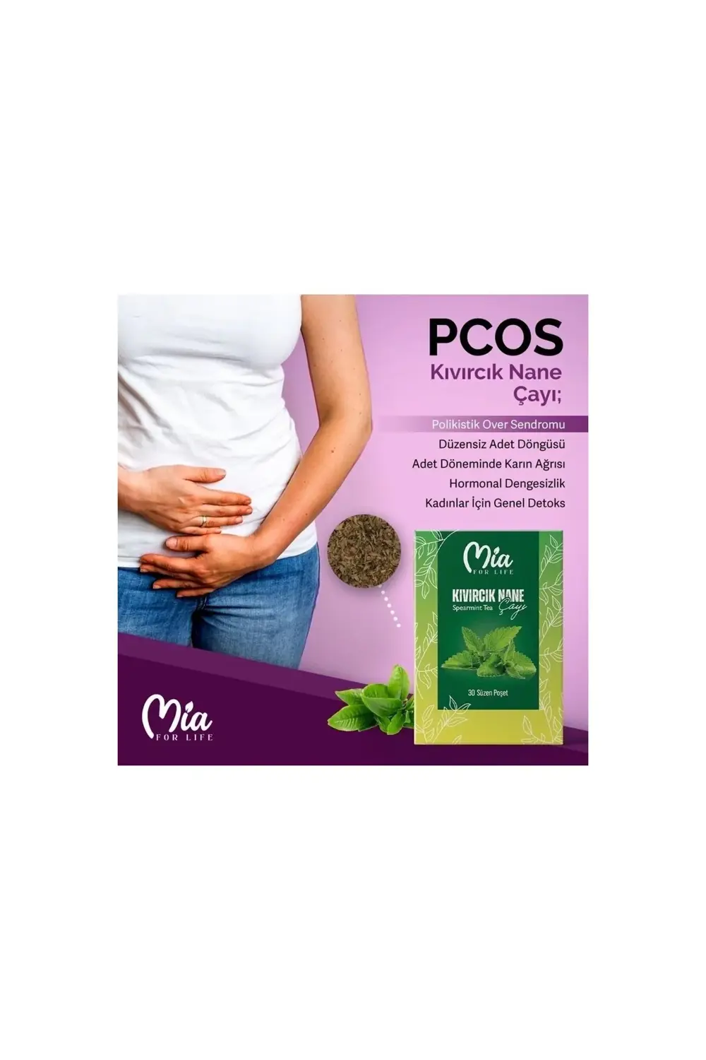 Mia For Life Kıvırcık Nane Çayı