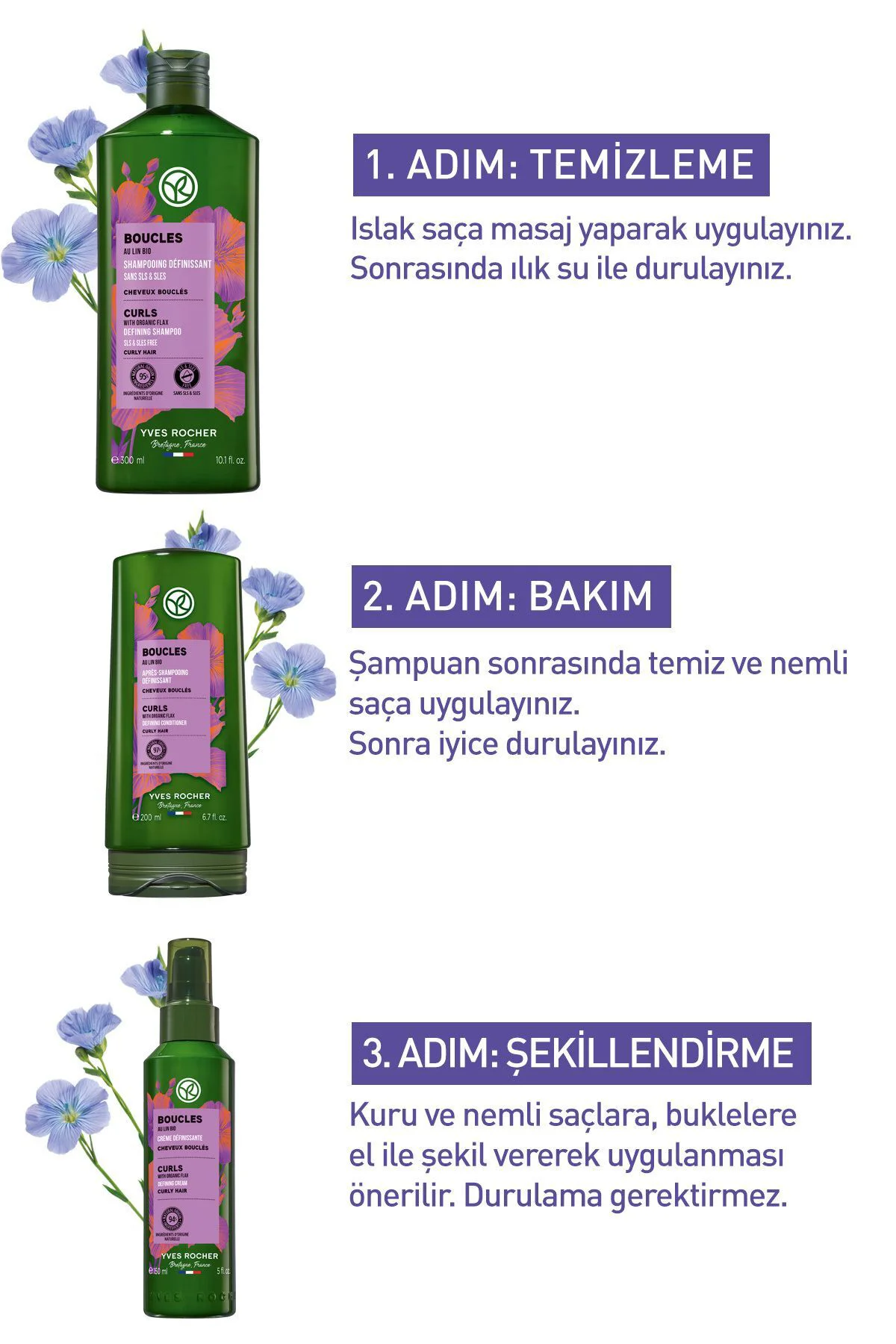 Kıvırcık Saçlara Özel Bakım Seti-9916630