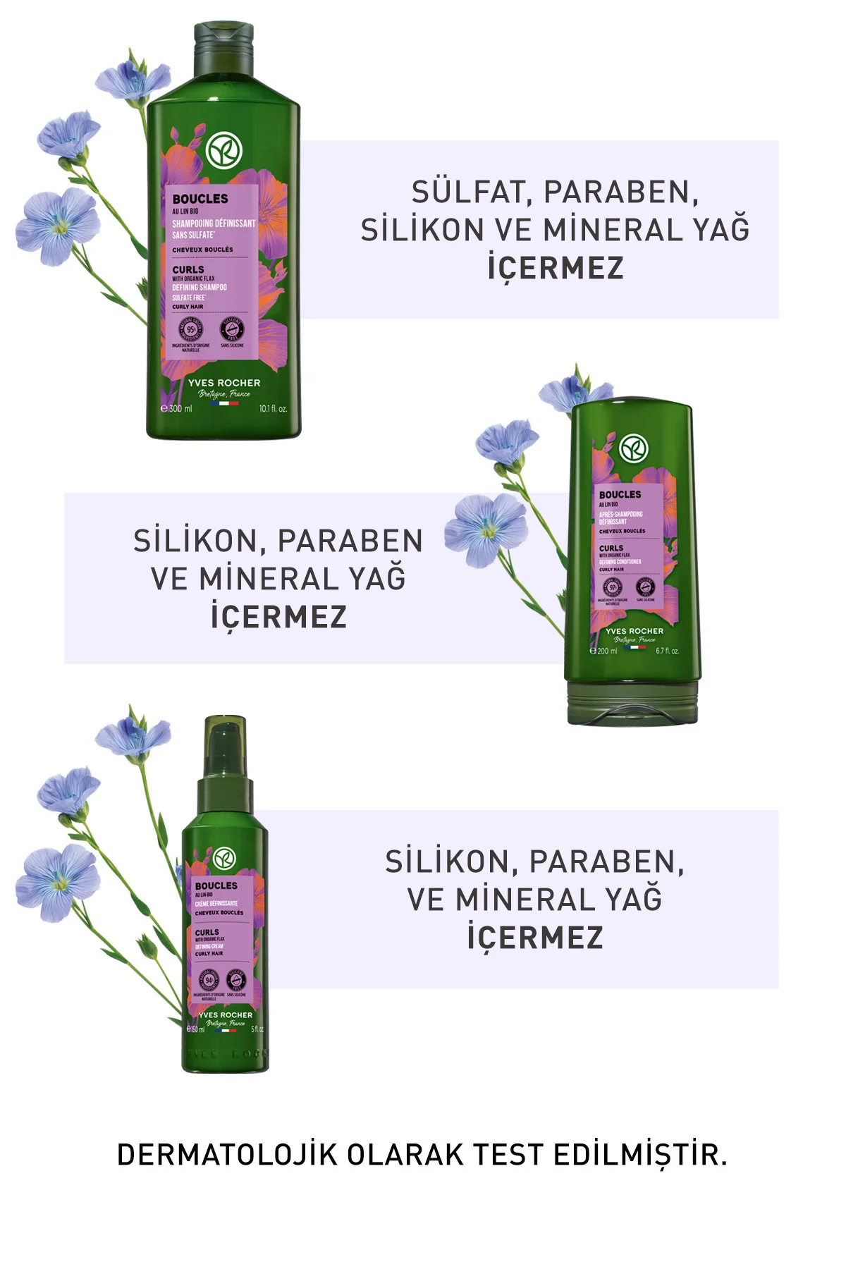 Kıvırcık Saçlara Özel Bakım Seti-9916630