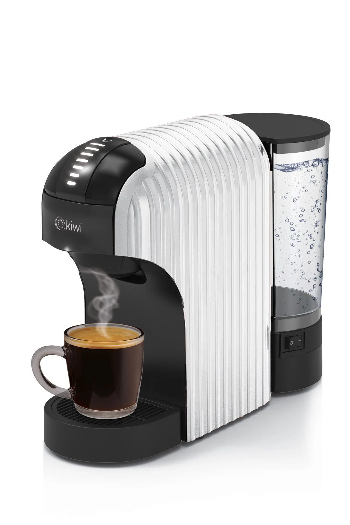Kiwi Kcm-7597 Multikapsül Kahve Makinesi Beyaz Nespresso / Tchibo Kiwi Kcm-7597 Multikapsül Kahve Makinesi Beyaz Nespresso / Tchibo