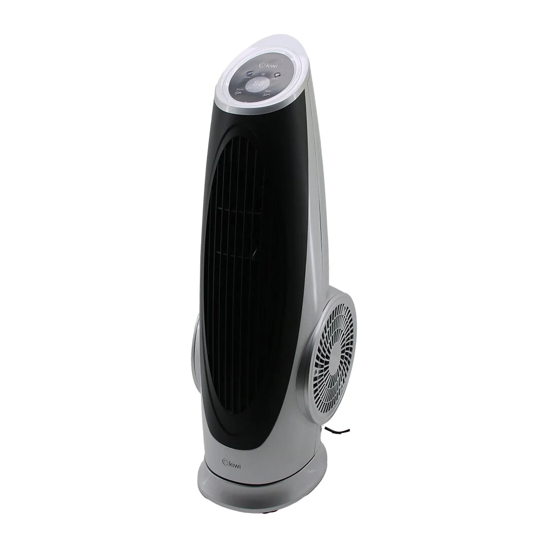 Kiwi Kfan-7690  Kule Tipi   Turbo Fan Vantilatör   Kumandalı - Dokunmatik Ekran  130w   3 Kademe Hız   Y: 75cm Bx40 Fiyatı, Yorumları ve Özellikleri