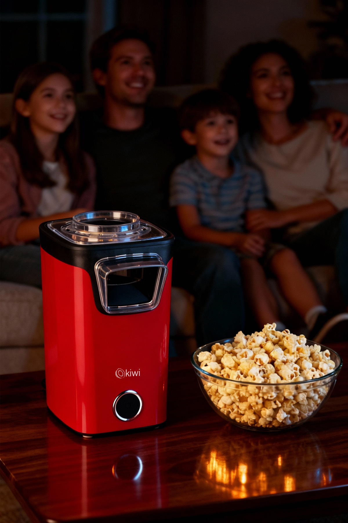 Kiwi KPM-7412 Patlamış Mısır Makinesi | Sıcak Hava Teknolojisi | 