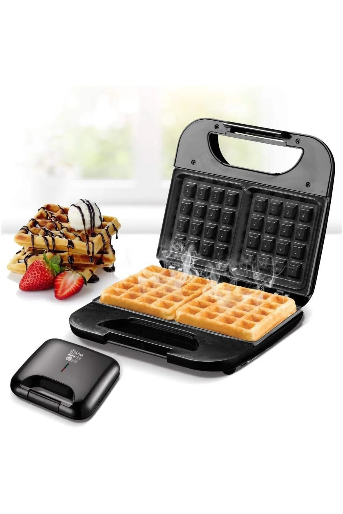 Kiwi KSM-2405W 750 W Waffle Makinesi