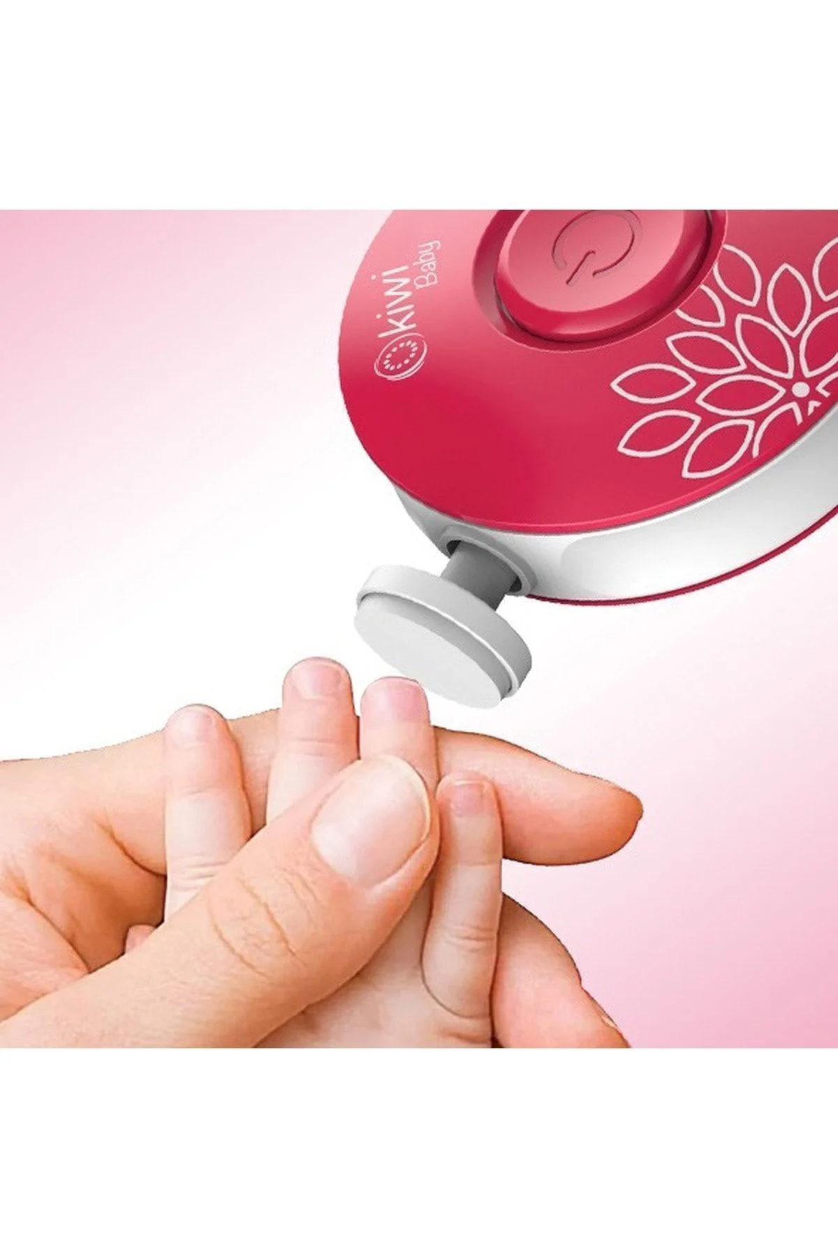 Kiwibaby Bebek Çocuk 6 Başlıklı Pilli Tırnak Kesme Türpü, Törpüle