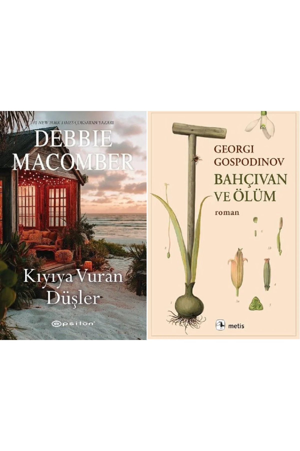 Kıyıya Vuran Düşler + Bahçıvan ve Ölüm 2 Kitap Set