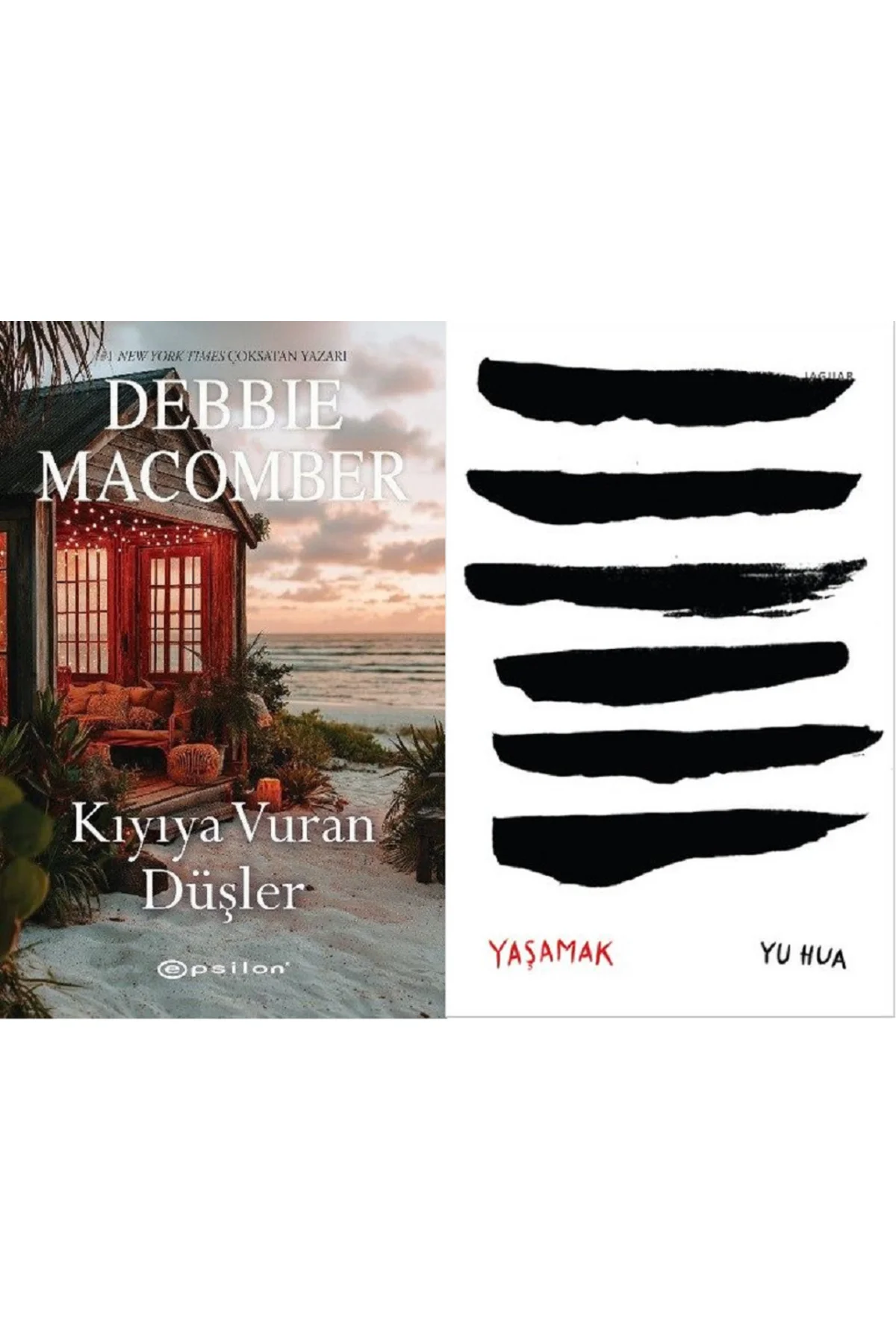 Kıyıya Vuran Düşler + Yaşamak 2 Kitap Set Kıyıya Vuran Düşler + Yaşamak 2 Kitap Set