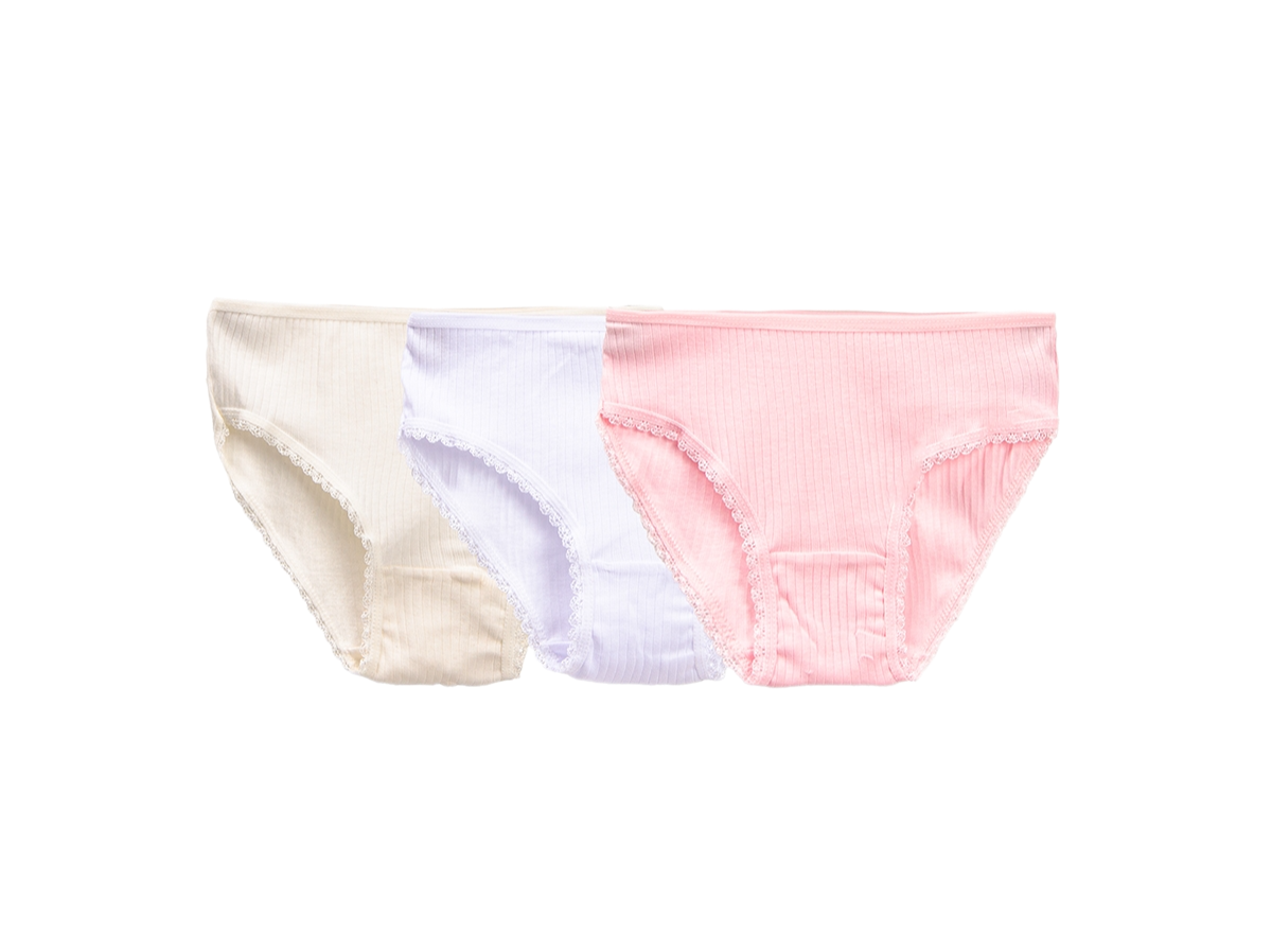 KIZ 2-9 YAŞ KARIŞIK KAŞKORSELİ SLİP KÜLOT