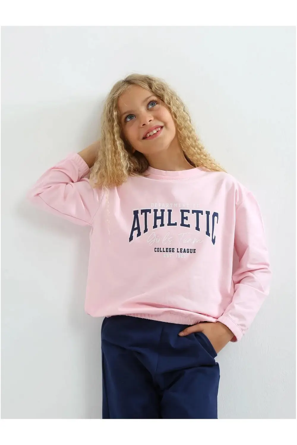 Kız  Baskılı 10/14 Yaş 2 İp Eşofman Takım