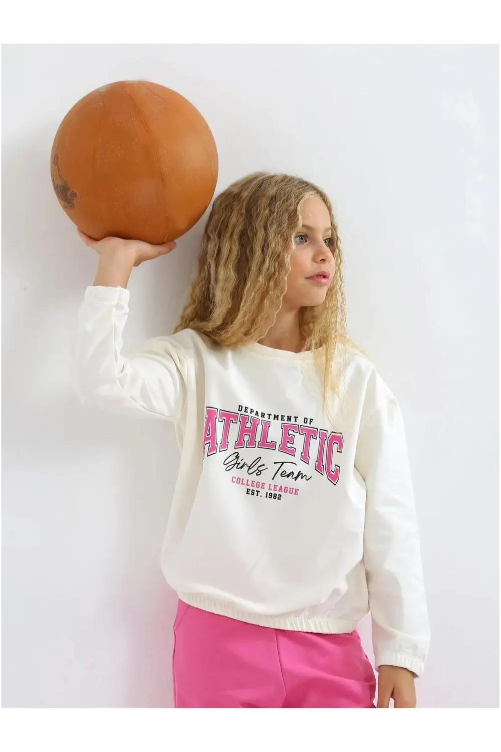 Kız  Baskılı 10/14 Yaş 2 İp Eşofman Takım