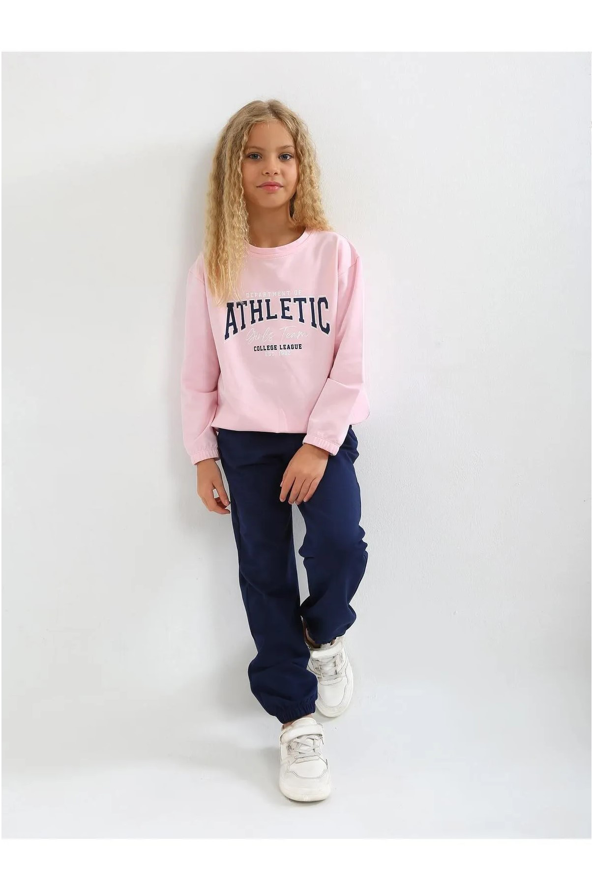 Kız  Baskılı 10/14 Yaş 2 İp Eşofman Takım