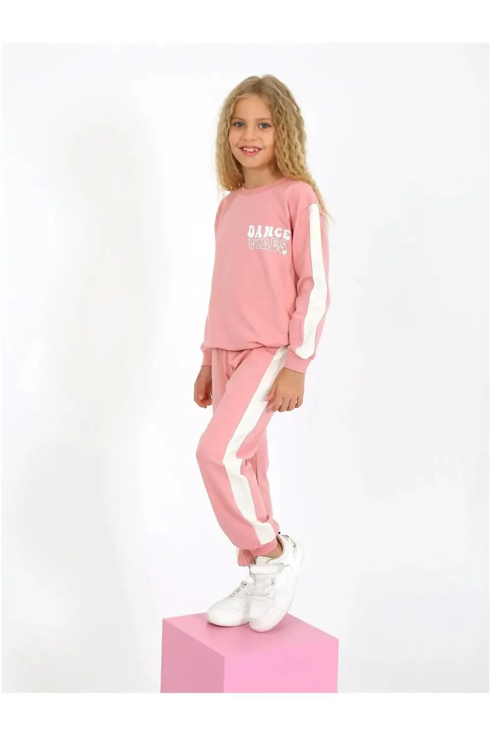 Kız  Baskılı 6-9 Yaş 2 İp Eşofman Takım