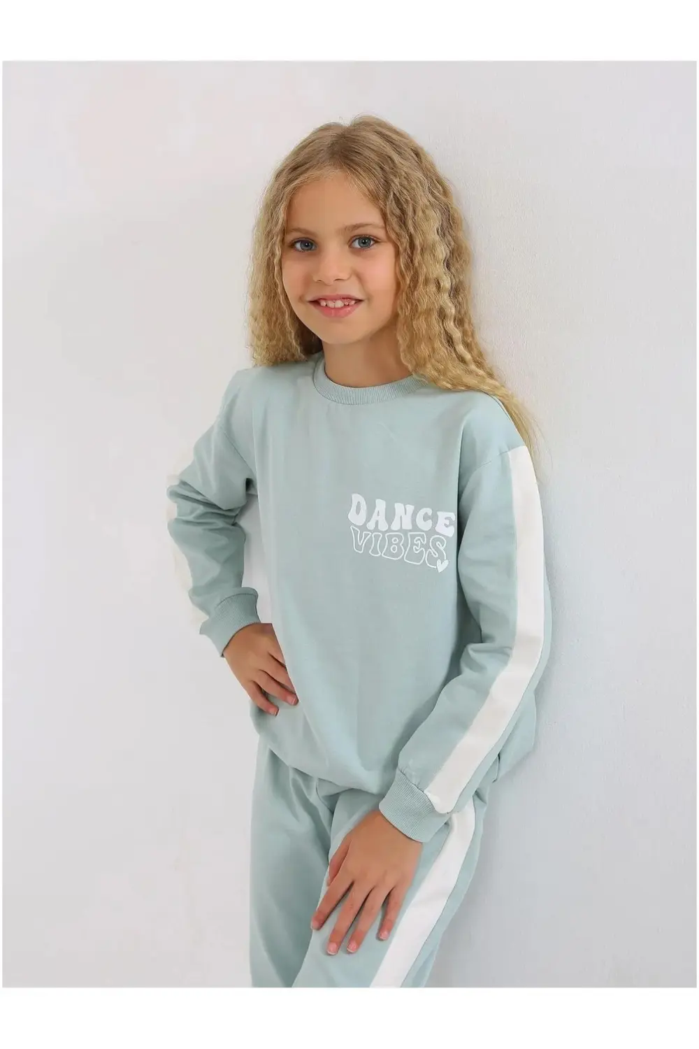 Kız  Baskılı 6-9 Yaş 2 İp Eşofman Takım