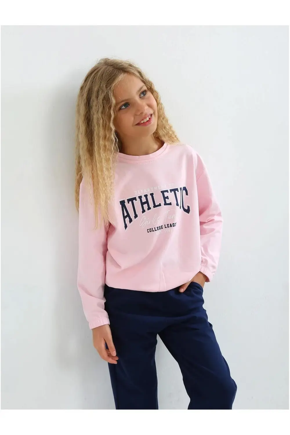 Kız  Baskılı 6-9 Yaş 2 İp Eşofman Takım