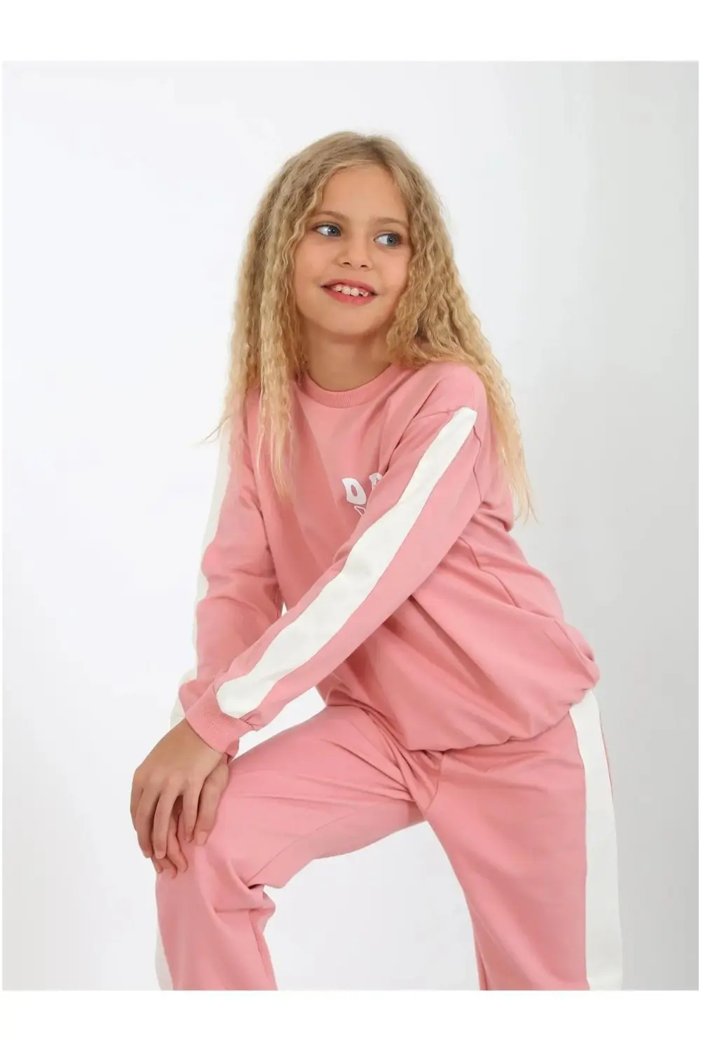 Kız  Baskılı 6-9 Yaş 2 İp Eşofman Takım