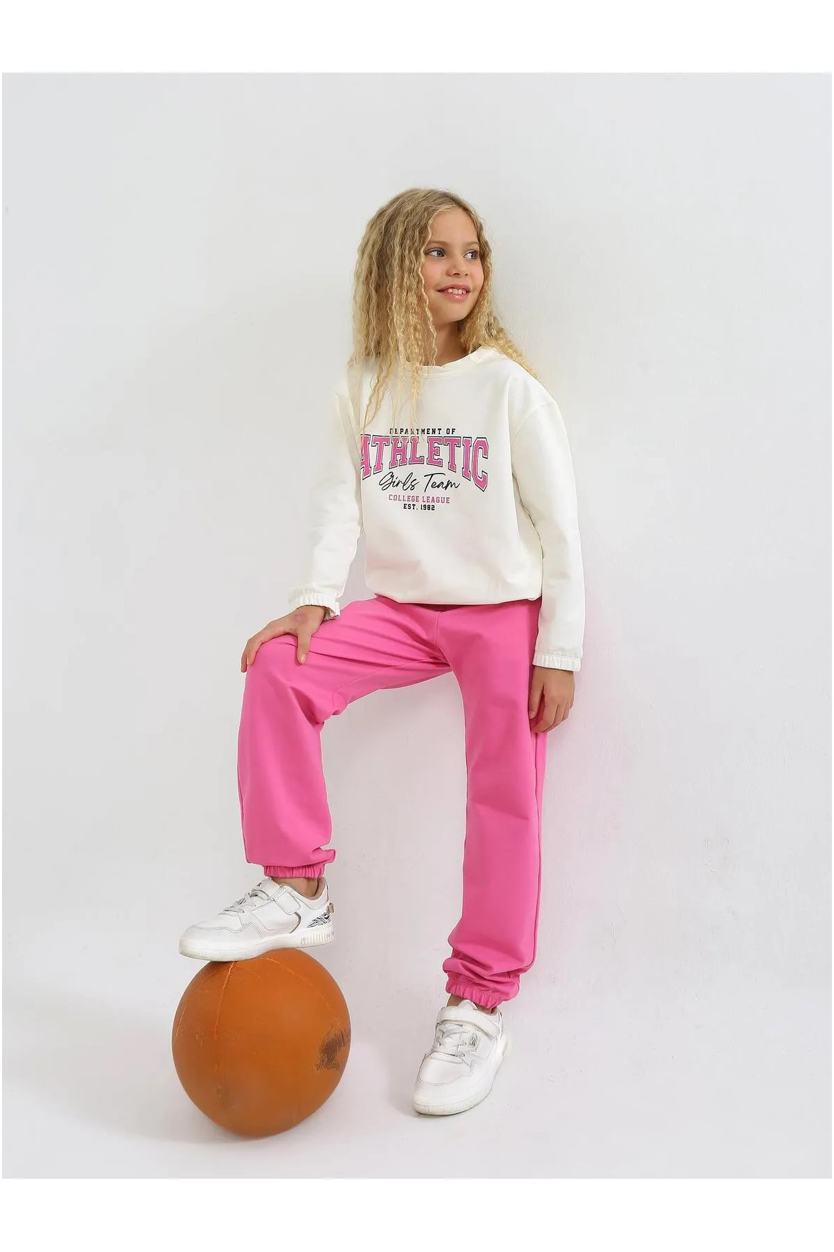 Kız  Baskılı 6-9 Yaş 2 İp Eşofman Takım