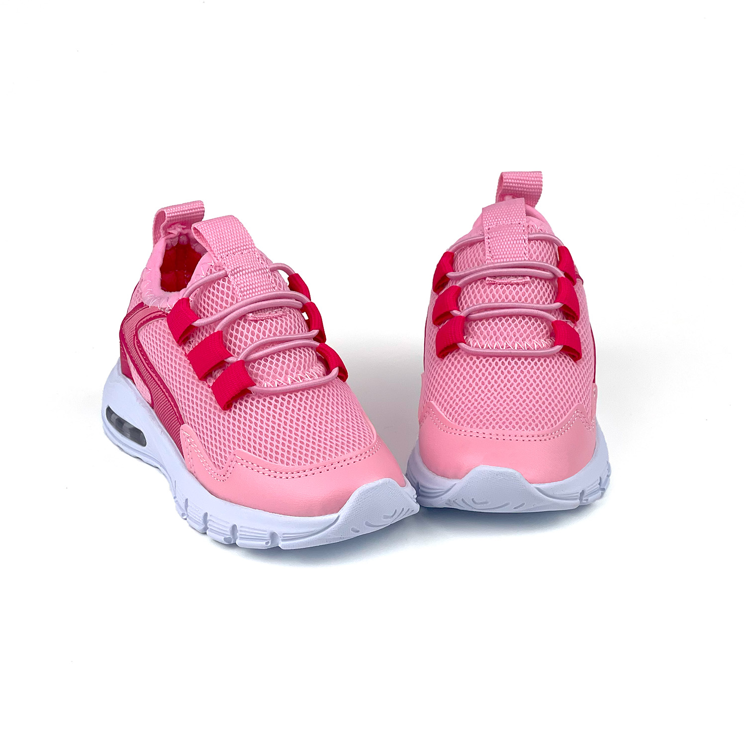 Kajila Kız Bebe Çocuk Fuşya İşıklı Bağcıksız Rahat Kalıp Sneaker Spor Ay