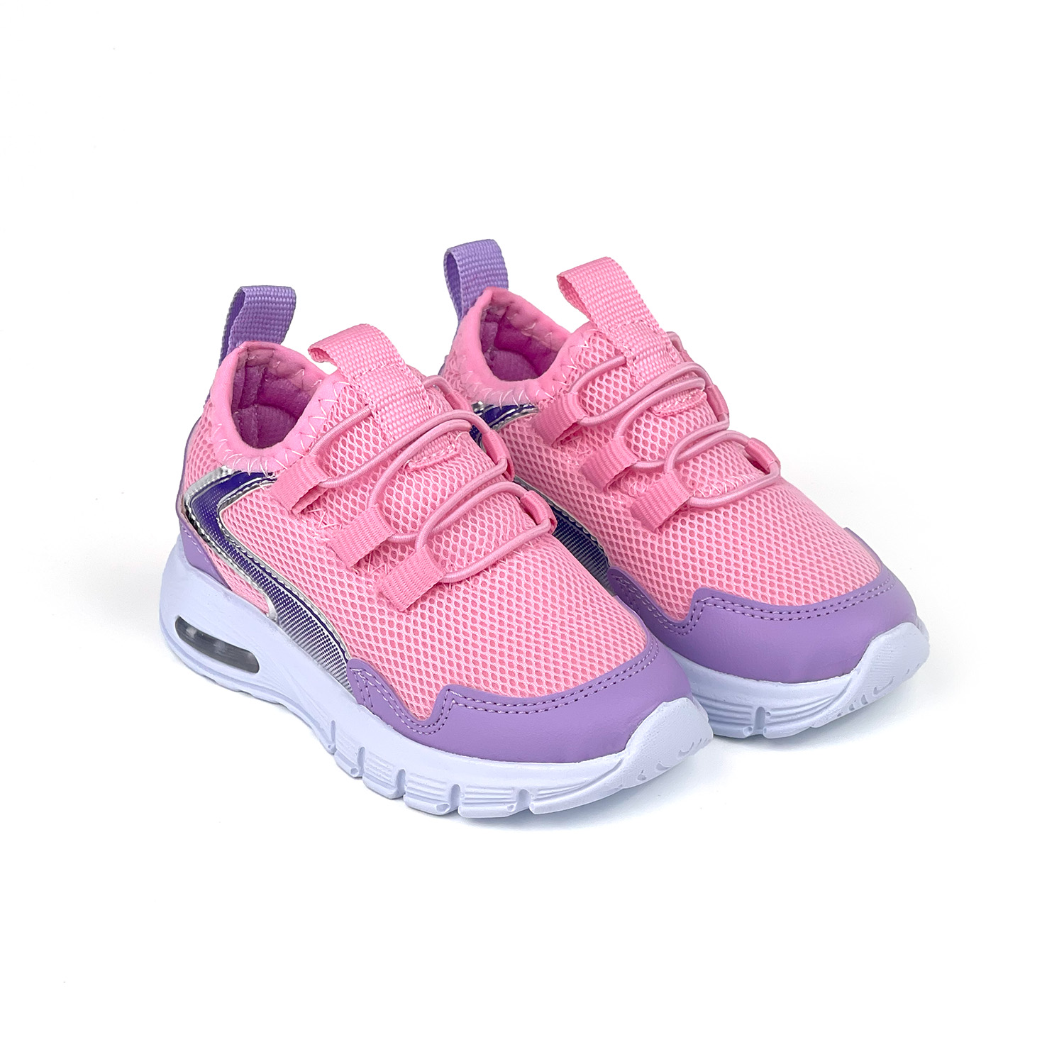 Kajila Kız Bebe Lila İşıklı Bağcıksız Rahat Kalıp Sneaker Spor Ayakkabı