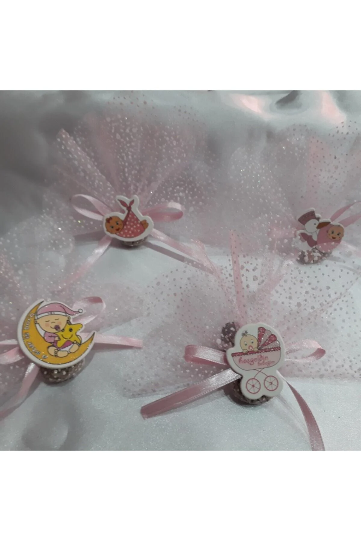 Kız Bebek Süsü Karışık 30 Lu