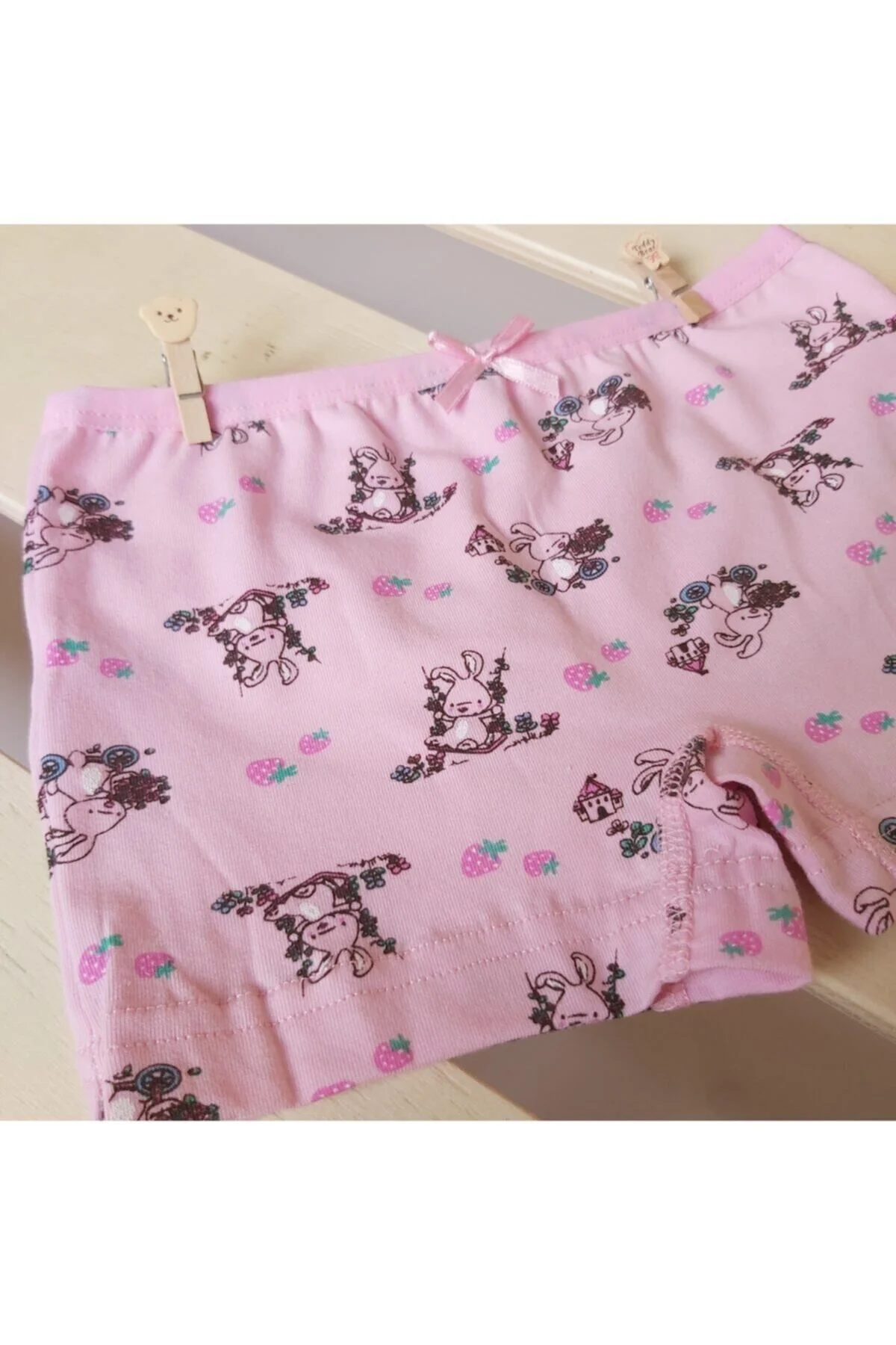 Kız Çocuk 6'lı Desenli Boxer Kız Çocuk 6'lı Desenli Boxer - Görsel 5