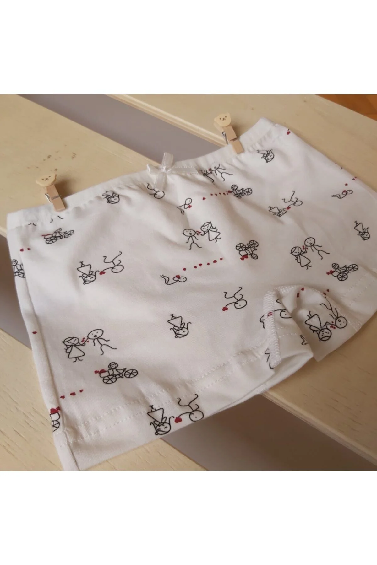 Kız Çocuk 6'lı Desenli Boxer Kız Çocuk 6'lı Desenli Boxer - Görsel 6
