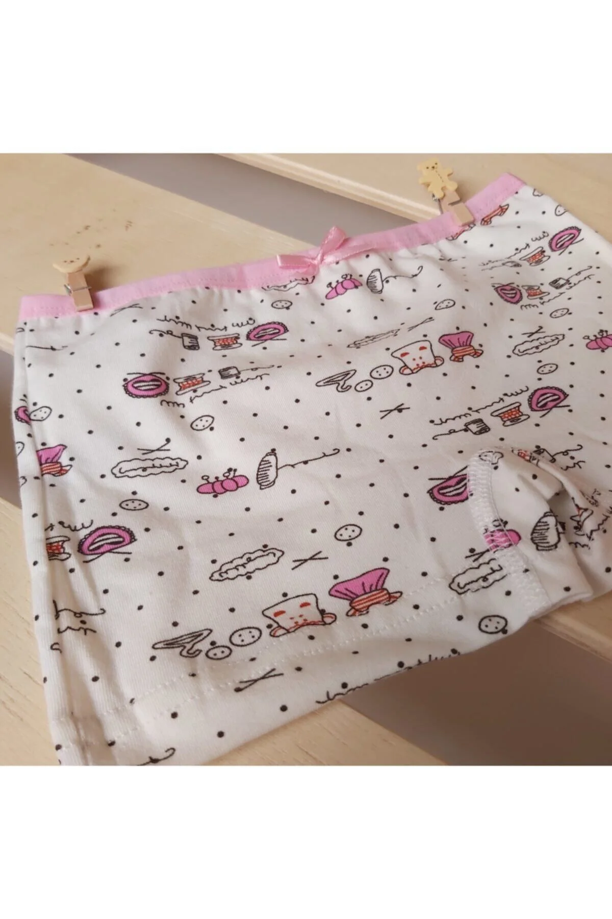 Kız Çocuk 6'lı Desenli Boxer Kız Çocuk 6'lı Desenli Boxer - Görsel 8