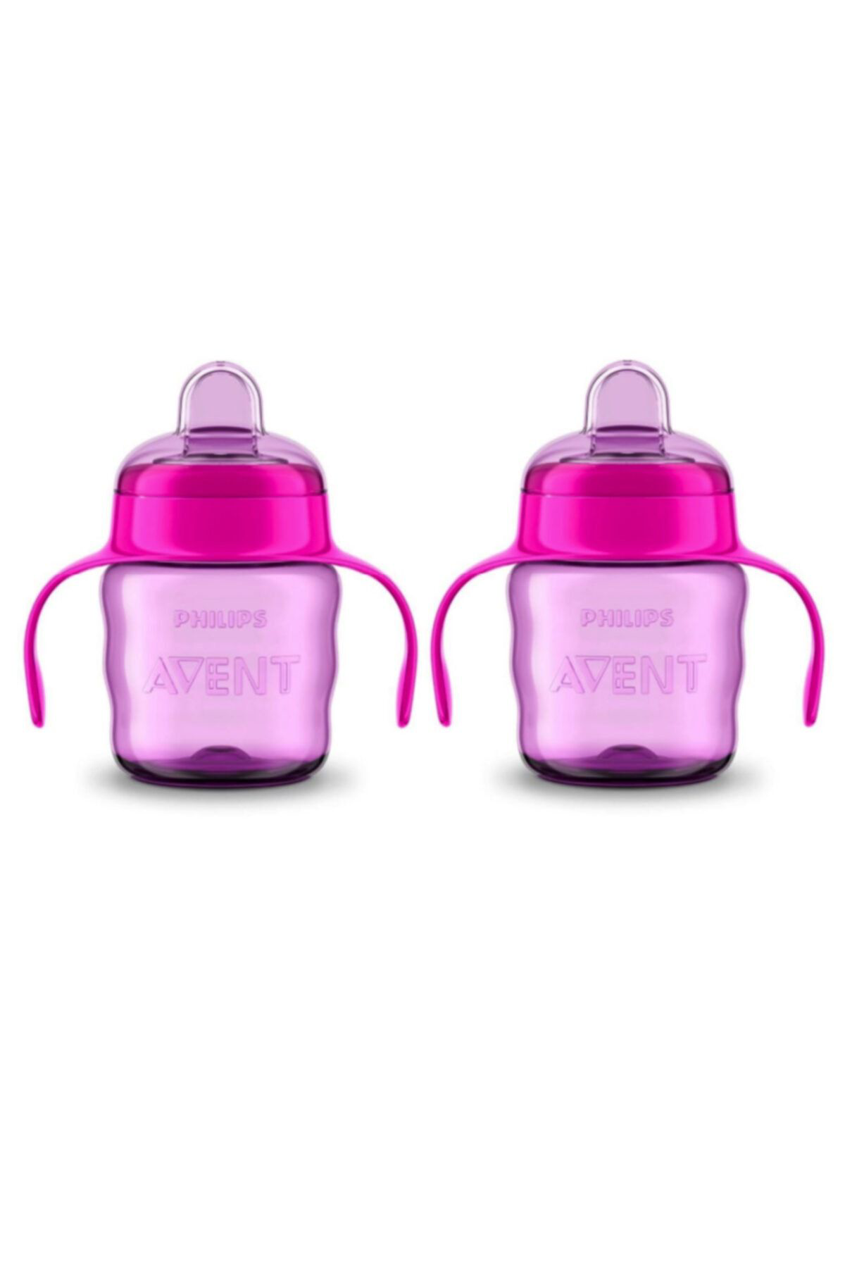 Philips Avent Kiz Çocuk Avent Eğitici Damlatmaz Bardak 200 Ml X2 Adet- 6 Ay Ve 
