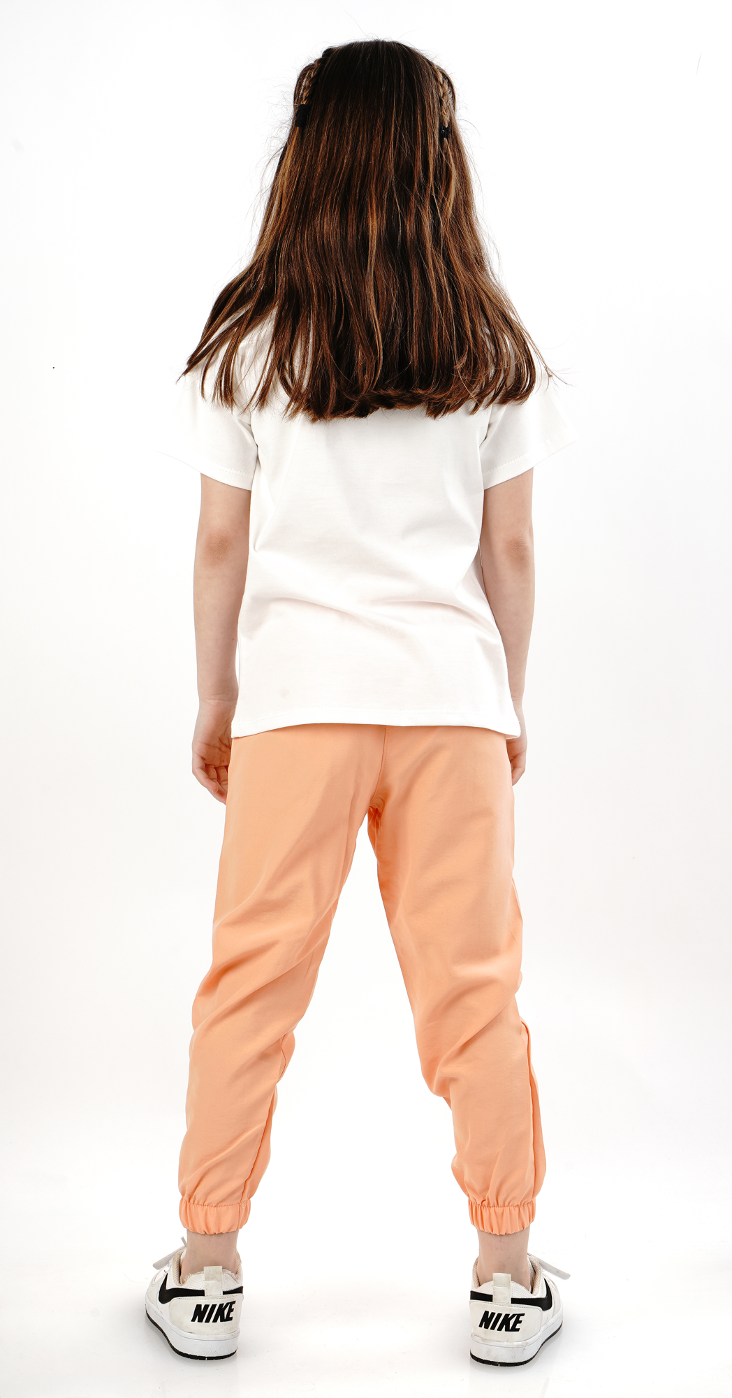 Kız Çocuk  Barbie   Baskılı Bisiklet Yaka 7/14 yaş Garson Boy Eşo